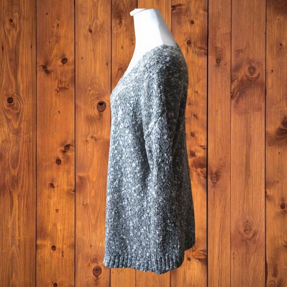 Garage Women's XS-S Chunky Knit Long Sleeve Oversized Sweater Pullover - Picture 4 of 5